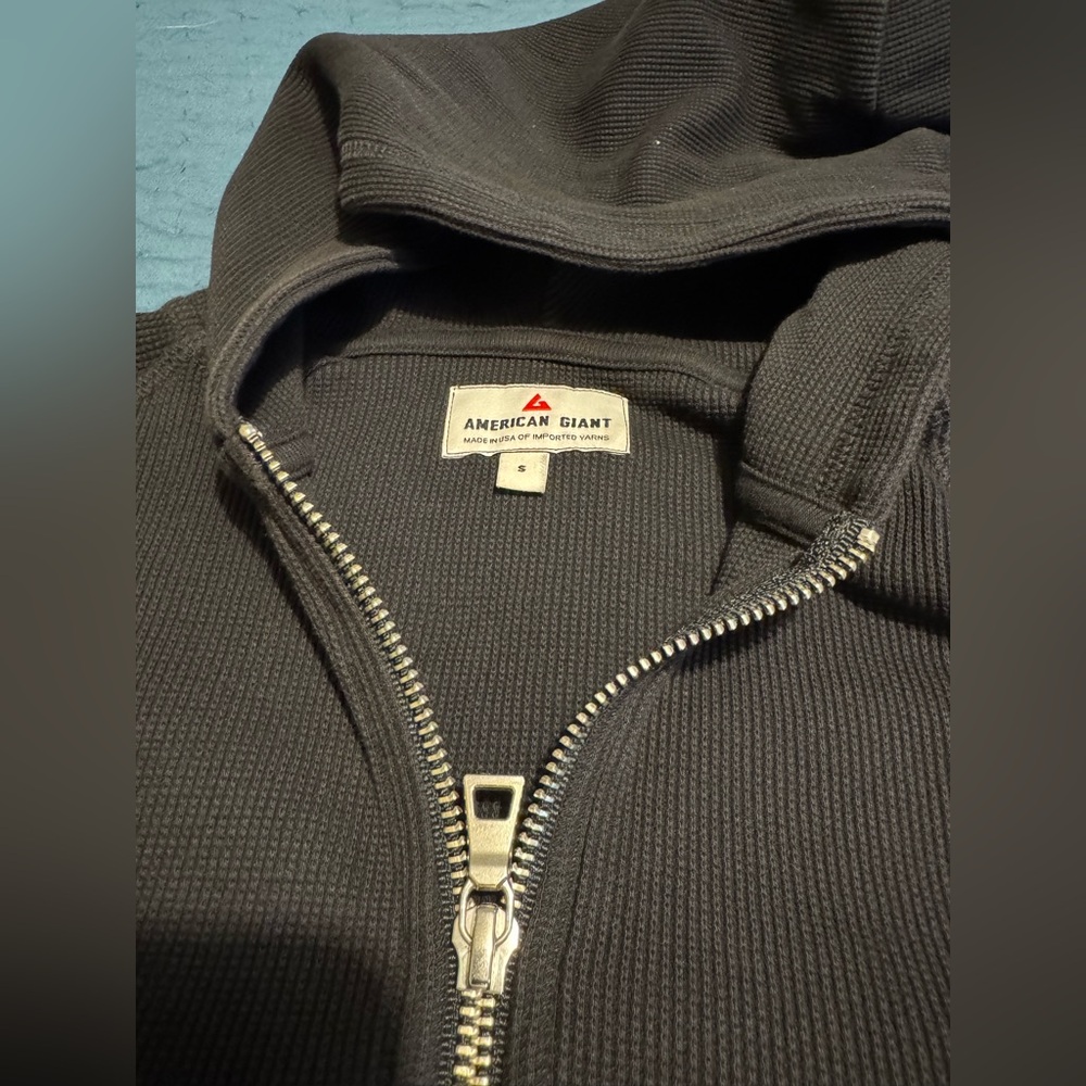 American Giant lightweight hoodie